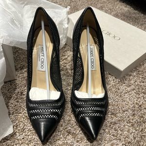 Jimmy Choo- Black Pumps - Size Eu 39/ Us 8.5